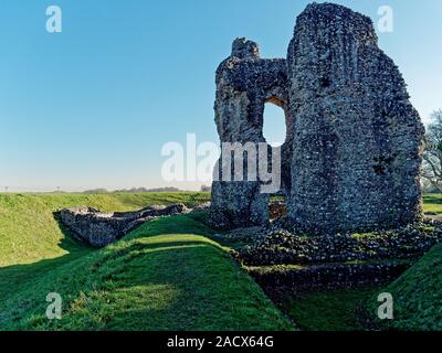 Ludgershall Castle Wiltshire Stockfoto