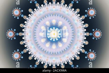 Grün farbenfrohe abstrakte Muster Stockfoto
