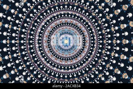 Grün farbenfrohe abstrakte Muster Stockfoto