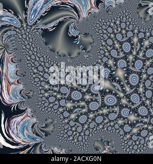 Grün farbenfrohe abstrakte Muster Stockfoto