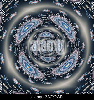 Grün farbenfrohe abstrakte Muster Stockfoto