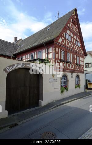 Sommerach am Main, Landkreis Kitzingen, Unterfranken, Bayern, Deutschland Stockfoto