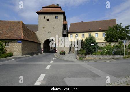 Sommerach am Main, Landkreis Kitzingen, Unterfranken, Bayern, Deutschland Stockfoto