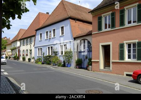 Sommerach am Main, Landkreis Kitzingen, Unterfranken, Bayern, Deutschland Stockfoto