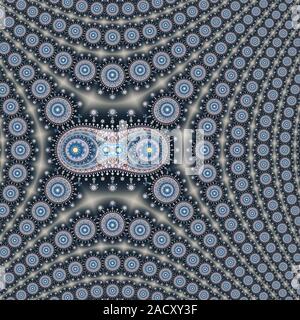 Grün farbenfrohe abstrakte Muster Stockfoto