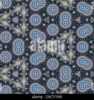 Grün farbenfrohe abstrakte Muster Stockfoto