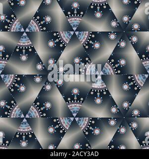 Grün farbenfrohe abstrakte Muster Stockfoto