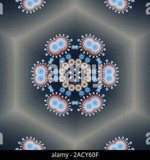 Grün farbenfrohe abstrakte Muster Stockfoto