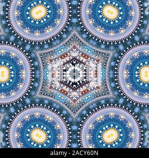 Grün farbenfrohe abstrakte Muster Stockfoto