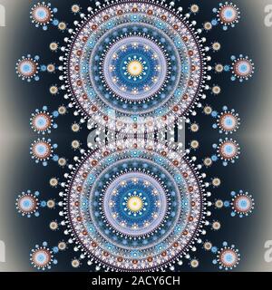 Grün farbenfrohe abstrakte Muster Stockfoto