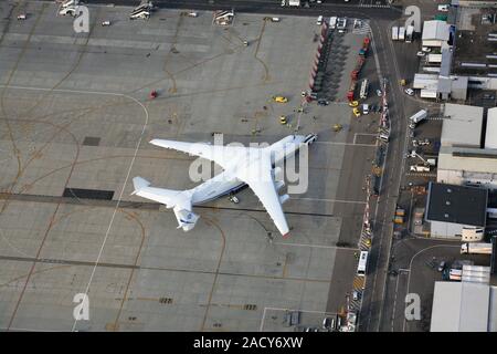 Euroairport Basel-Mulhouse-Freiburg, mit Antonov 225 Stockfoto