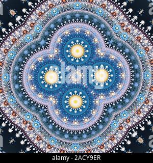 Grün farbenfrohe abstrakte Muster Stockfoto