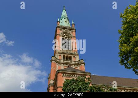 Johanneskirche, Martin-Luther-Platz, Düsseldorf, Nordrhein-Westfalen, Deutschland Stockfoto