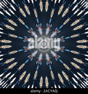 Grün farbenfrohe abstrakte Muster Stockfoto