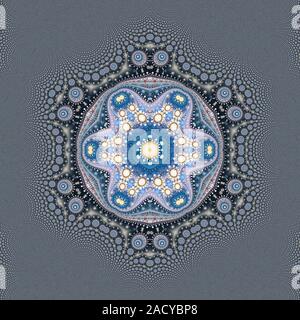 Grün farbenfrohe abstrakte Muster Stockfoto