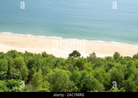 Schöne Aussicht von Hai Van Pass - das ist der schönste Berg in Vietnam. Zwischen Danang, Hue in Vietnam Stockfoto