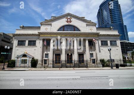 St George antiochenischen orthodoxen Kirche ehemalige Erste Kirche Christi, Wissenschaftler Stadt Orlando Florida USA Stockfoto