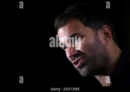 Veranstalter Eddie Hearn bei der öffentlichen Investitionsfonds Bürokomplex in Riad. Stockfoto