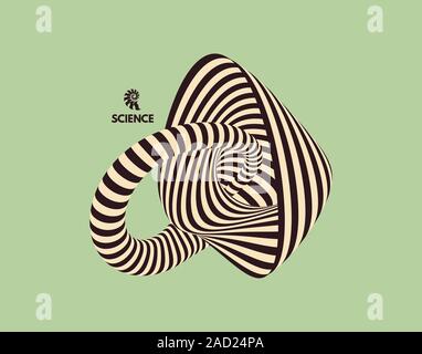 Abstrakte Element der Gestaltung. Optische Artikel Vector Illustration. Stock Vektor