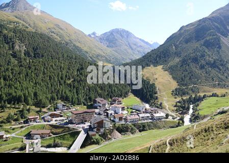 Vent im Ötztal Stockfoto