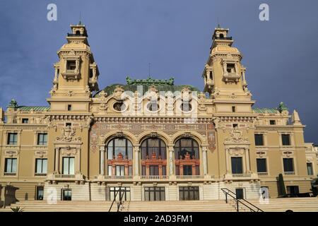 Monte-Carlo, Casino und Oper von Architekt Charles Garnier Stockfoto