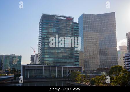 Yokohama, Japan. 3. Dezember, 2019. Nissan Motor Co., Ltd. mit Hauptsitz in Kanagawa. Credit: Stanislav Kogiku/SOPA Images/ZUMA Draht/Alamy leben Nachrichten Stockfoto