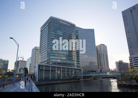 Yokohama, Japan. 3. Dezember, 2019. Nissan Motor Co., Ltd. mit Hauptsitz in Kanagawa. Credit: Stanislav Kogiku/SOPA Images/ZUMA Draht/Alamy leben Nachrichten Stockfoto