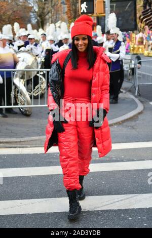 Ciara nimmt an der 93. jährliche Thanksgiving Day Parade von Macy's anzusehen, New York, USA - 28. Nov. 2019 Stockfoto