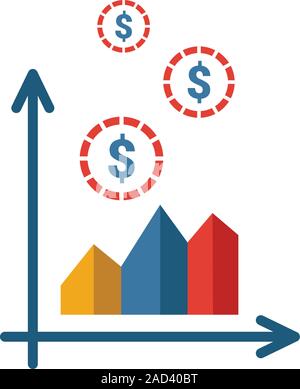 Finanzbericht Symbol. Einfaches Element von Personal Finance icons Collection. Kreative Finanzbericht Symbol ui, ux, Anwendungen, Software und Infografiken Stock Vektor