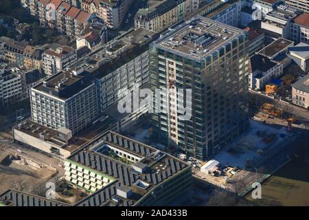 Basel, Universität, neue Gebäude des Biozentrums Stockfoto