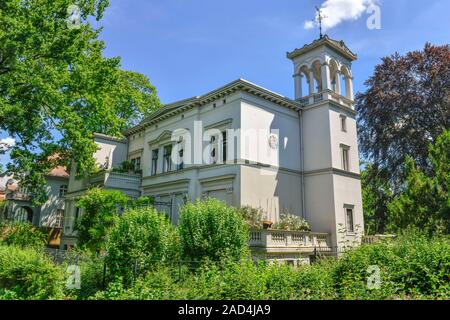 Borussia-Monument, Villa Wild, Am Sandwerder, Wannsee, Steglitz-Zehlendorf, Berlin, Deutschland Stockfoto