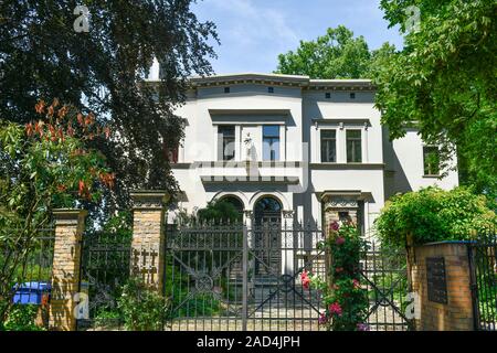 Villa Wild, Am Sandwerder, Wannsee, Steglitz-Zehlendorf, Berlin, Deutschland Stockfoto