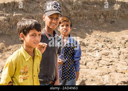 Union Carbide Chemical Plant, Bhopal, Indien Stockfoto