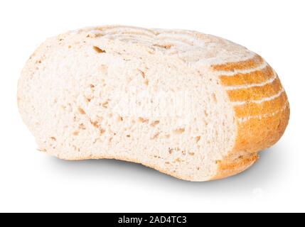 Ungesäuertes Brot zur Hälfte mit Dill Samen Stockfoto