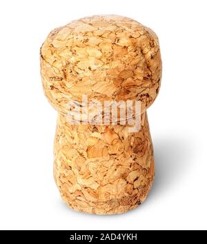 Nahaufnahme der Korken senkrecht von oben Stockfoto