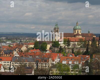 Basilika in Weingarten, Oberschwaben, Deutschland Stockfoto