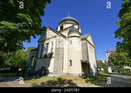 Friedhofskapelle, Alter St.-Matthaeus-Kirchhof, Schöneberg, Berlin, Deutschland Stockfoto