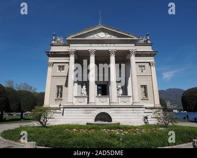 Tempio Voltiano (Volta-tempel) in Como Stockfoto