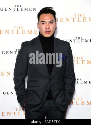 Jason Wong während der Herren Premiere im Curzon Mayfair in London. Stockfoto