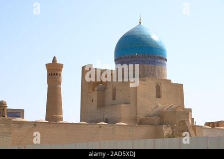 23. September 2019 - Buchara, Usbekistan: Blick auf die komplexen Poi Kolon, UNESCO Weltkulturerbe Stockfoto