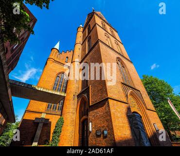 Propsteikirche Herz Jesu Kirche in Luebeck hdr Stockfoto