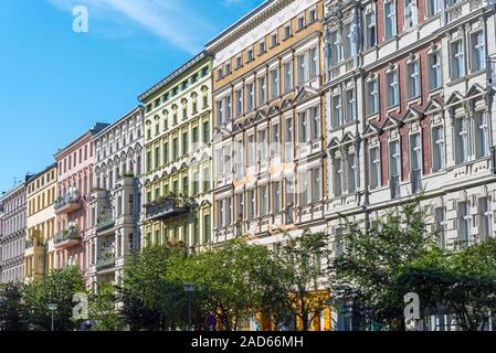 Renovierte Altbau-Wohnung im Bezirk Prenzlauer Berg in Berlin Stockfoto