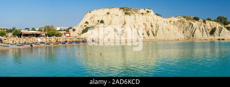 Strand von Kolymbia auf der griechischen Insel Rhodos Griechenland Europa Stockfoto