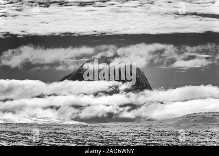 Mount Niac, Sarek Nationalpark, Lappland, Schweden Stockfoto