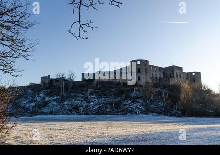 Schloss Borgholm ein Wahrzeichen der Insel Oland in Schweden Stockfoto