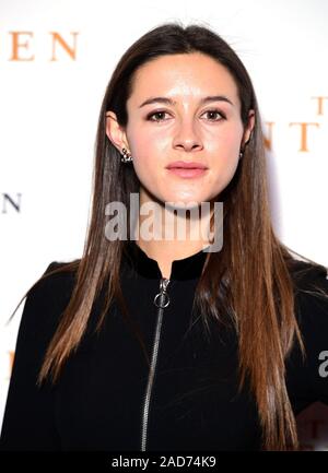 Bretagne Ashworth während der Herren Premiere im Curzon Mayfair in London. Stockfoto