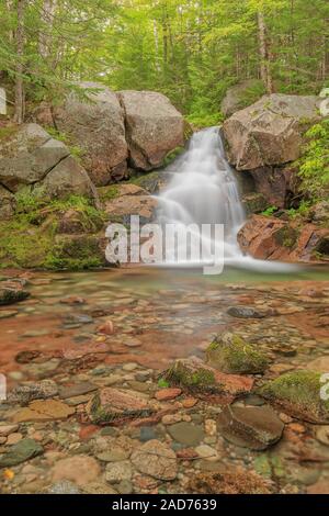 Abol Falls im Baxter State Park. Stockfoto