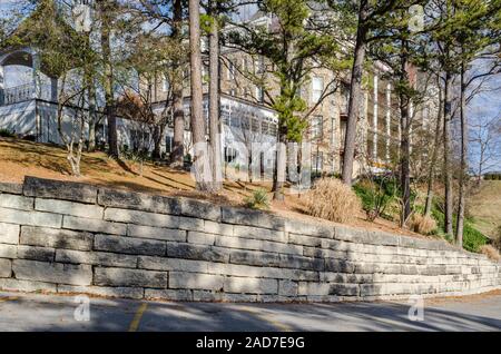 Gebäude in Eureka Springs Stockfoto