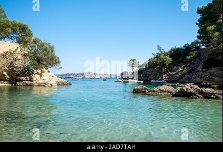 Cala Fornells, Paguera, Mallorca, Spanien Stockfoto