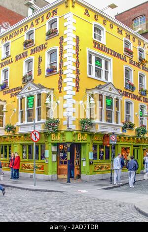 Die Oliver St. John Gogarty Pub, Dublin. Stockfoto